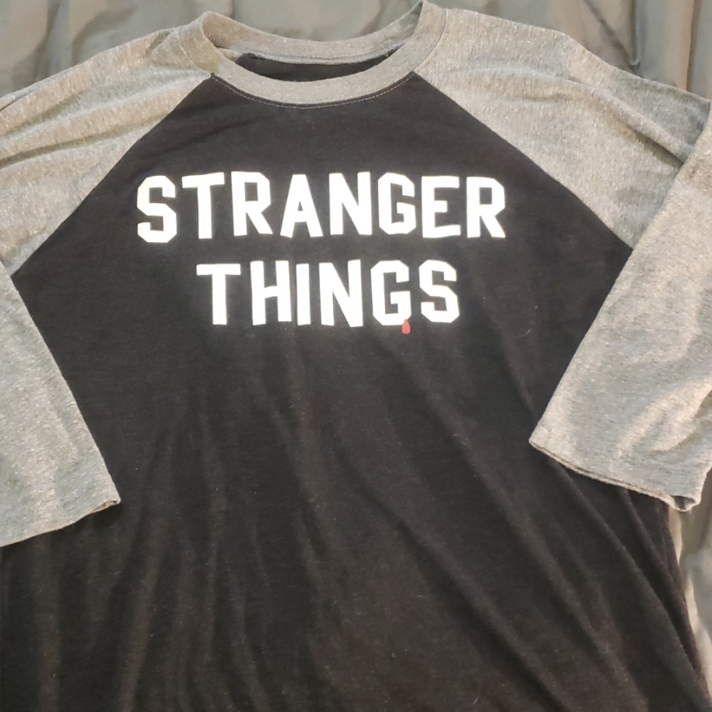 Stranger Things baseball tee